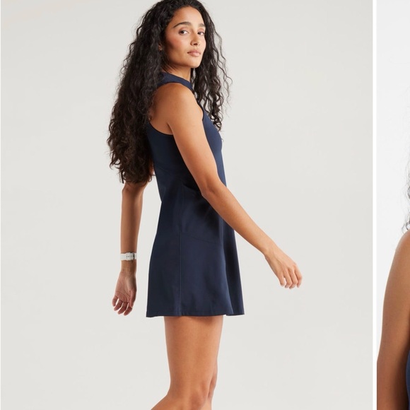 Zella Midnight Blue Sleeveless Mini Dress - Picture 4 of 8